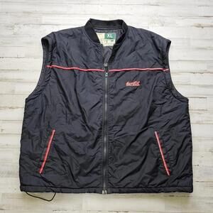 Vintage Thinsulate Insulated Coca Cola Delivery Worker Vest Size XL
